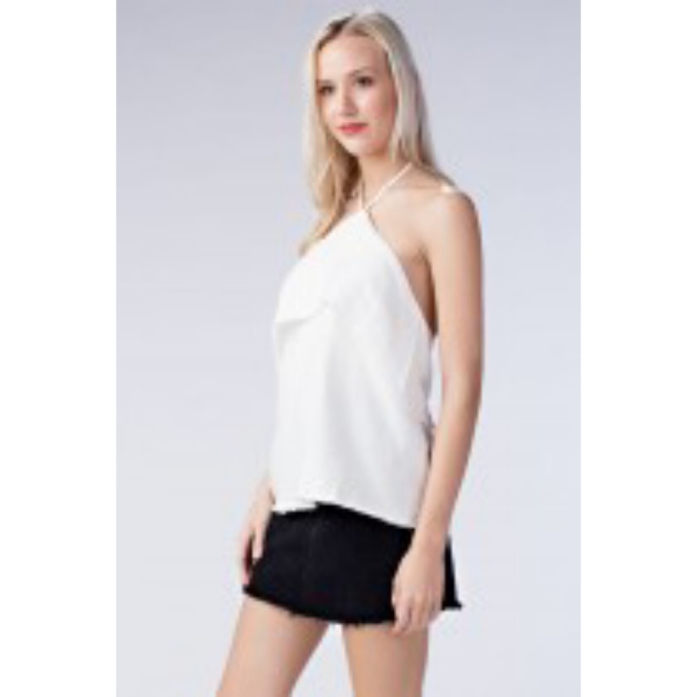 3/$25  LAYERED HALTER TOP - Picture 3 of 8
